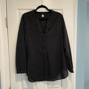 Old navy polka dot tunic